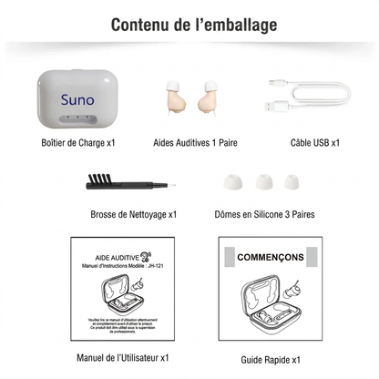 Sono - Aides Auditives Rechargeables Invisibles